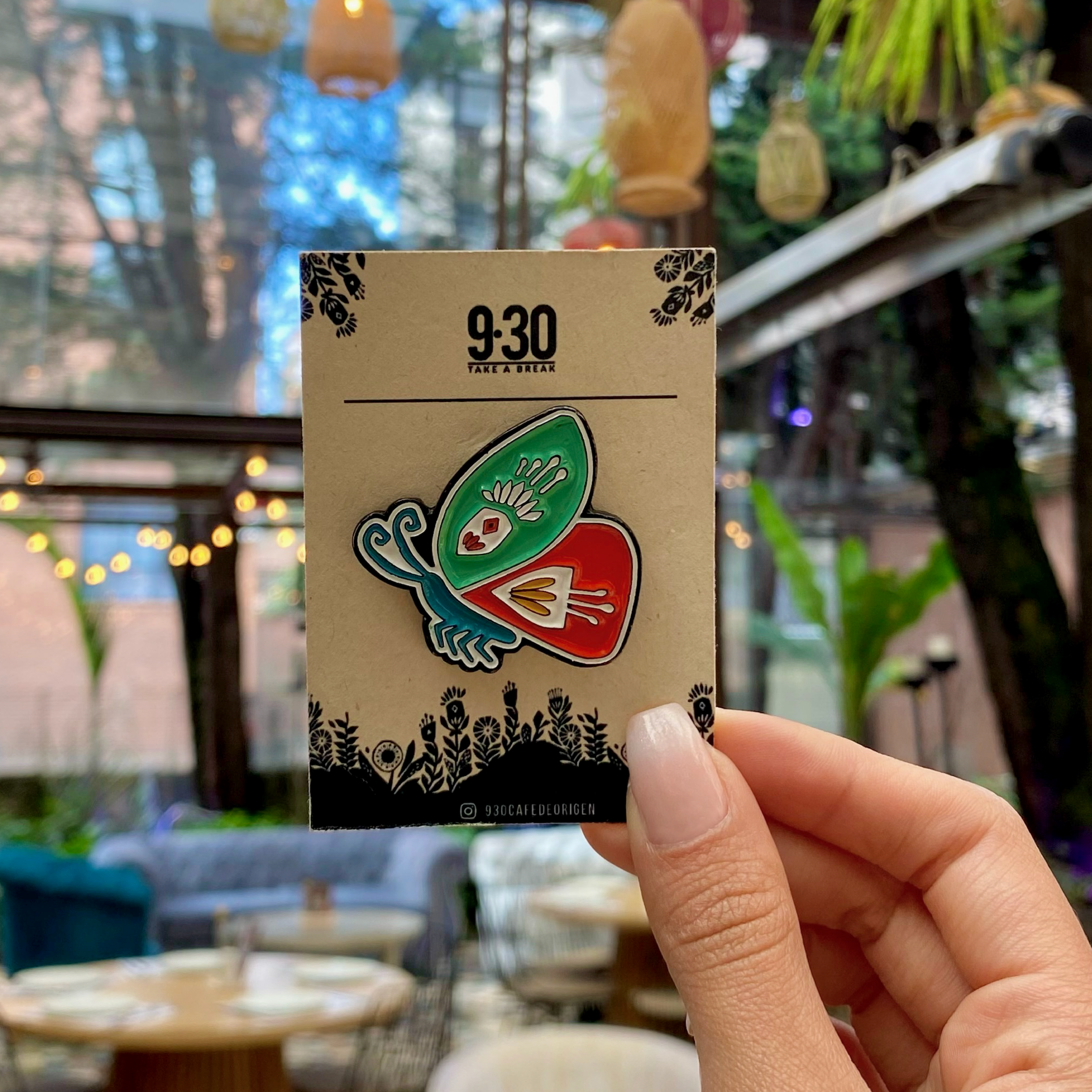 Pin Mariposa 9.30
