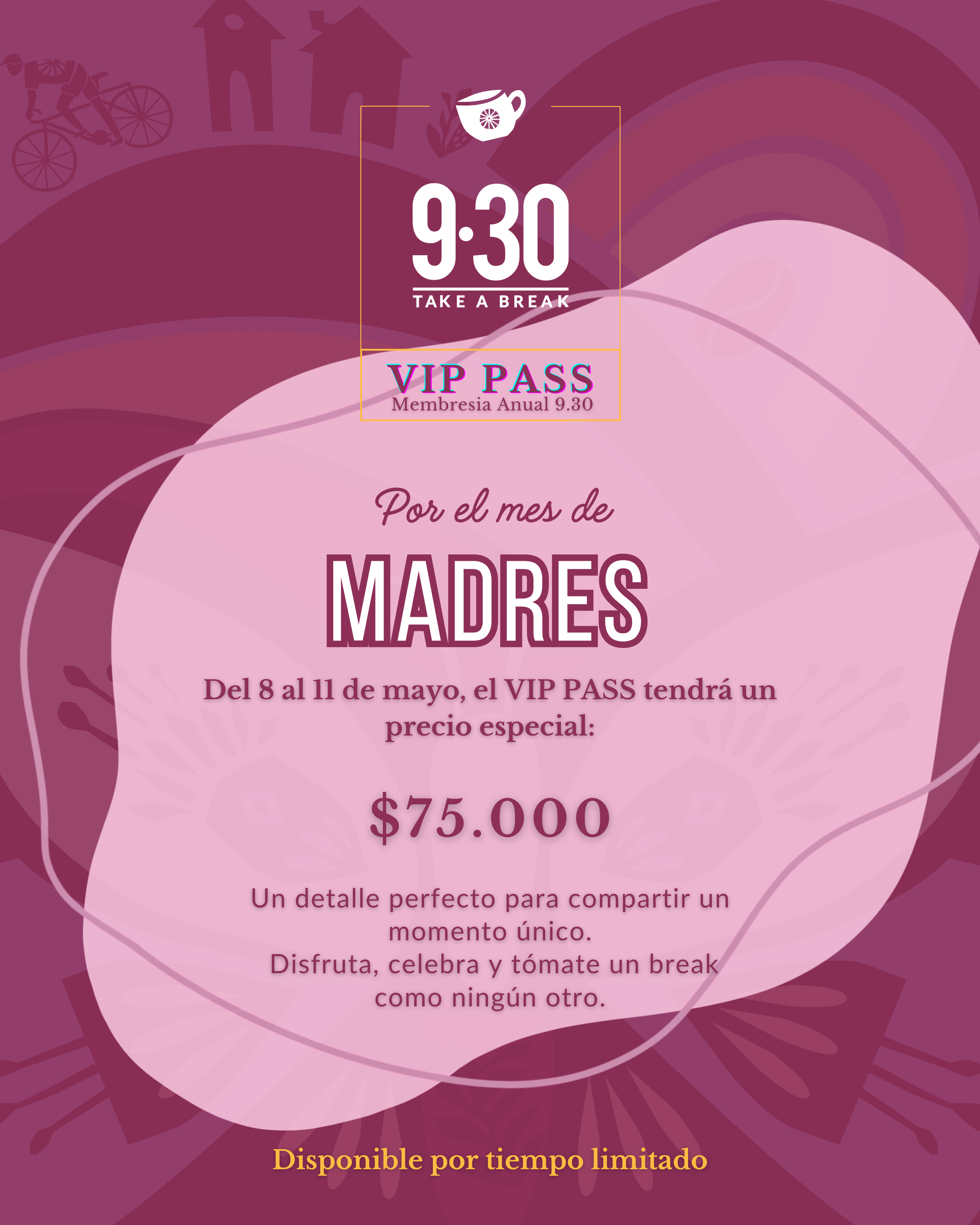 9.30 VIP PASS – Membresia anual